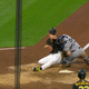 Illustration for article titled Stephen Vogt Leaves Game After Frightening Home-Plate Collision With Chad Kuhl
